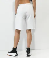SWIXXZ Skeleton White Sweat Shorts