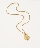 Saint Midas Scorpion King Gold  20" Necklace