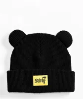 Salem7 Bear Black Beanie
