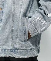 Salem7 Vandal Light Blue Denim Jacket