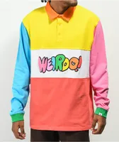 Salem7 Weirdo Colorblock Rugby Shirt