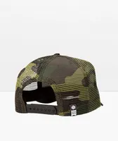 Salty Crew Bigmouth Black Camo Trucker Hat