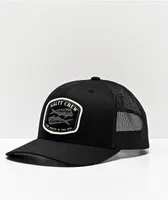 Salty Crew Double Up Retro Black Trucker Hat