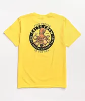 Salty Crew Kids' Reach Yellow T-Shirt