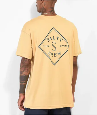 Salty Crew Tippet Camel T-Shirt