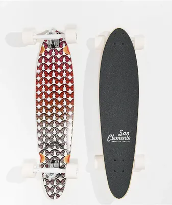 San Clemente Monarch 34" Pintail Longboard Complete