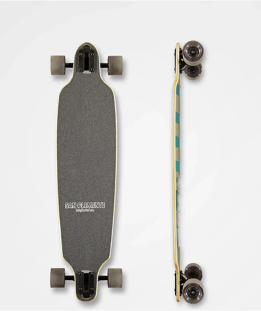 San Clemente Night Lake 36" Drop Through Longboard Complete