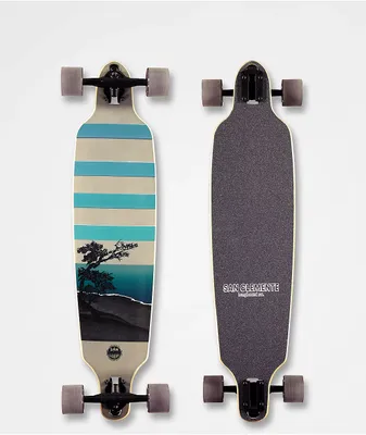 San Clemente Night Lake 36" Drop Through Longboard Complete