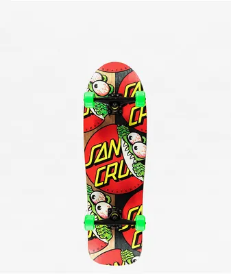 Santa Cruz Beware Dot 32" Cruiser Skateboard Complete