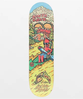 Santa Cruz Braun River Of Snax Everslick 8.25" Skateboard Deck