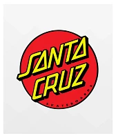 Santa Cruz Classic Dot 3" Sticker