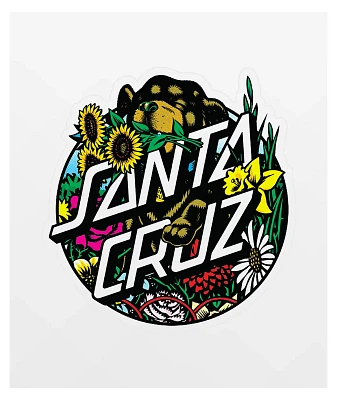 Santa Cruz Dressen Pup Dot Sticker