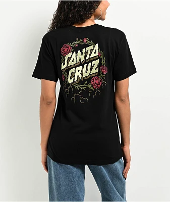 Santa Cruz Entangled Black T-Shirt