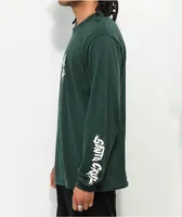 Santa Cruz Flare Dark Green Long Sleeve T-Shirt
