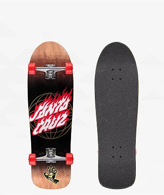 Santa Cruz Global Flame 31.7" Cruiser Skateboard Complete