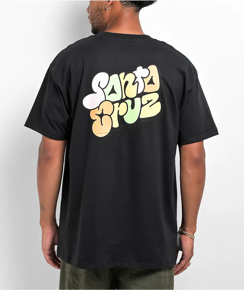 Santa Cruz Graffiti Black T-Shirt