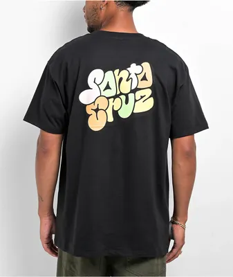 Santa Cruz Graffiti Black T-Shirt