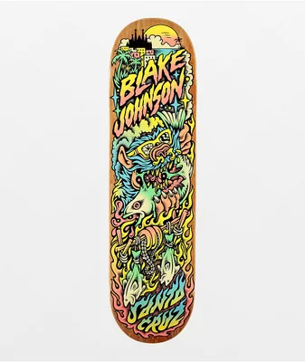 Santa Cruz Johnson Danger 8.38" Skateboard Deck