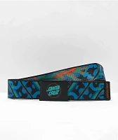 Santa Cruz Kendall Black & Blue Reversible Web Belt