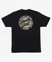 Santa Cruz Kids Infinite Ringed Black T-Shirt