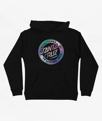 Santa Cruz Kids Vivid Black Hoodie