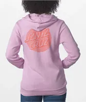 Santa Cruz Letraset Lavender Hoodie