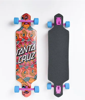 Santa Cruz Mandala Hand 36" Drop Through Longboard Complete