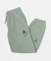 Santa Cruz Monarch Oval Dot Sage Sweatpants