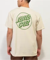 Santa Cruz Opus Dot Cream T-Shirt