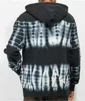 Santa Cruz Oval Dot Black & Bone Tie Dye Hoodie