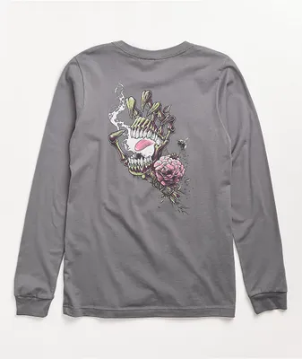 Santa Cruz Resurrect Hand Purple Long Sleeve T-Shirt