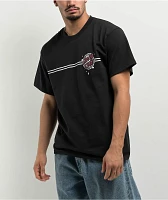 Santa Cruz Roskopp Destruct Black T-Shirt