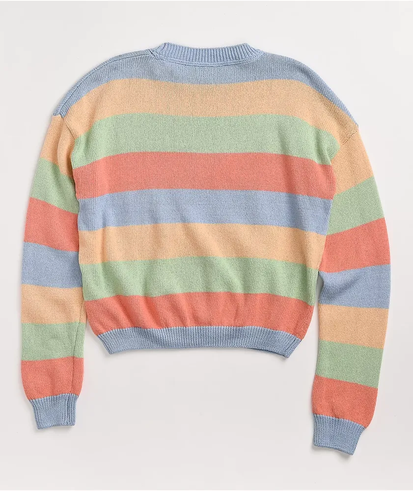 Santa Cruz Stripe Crewneck Sweatshirt