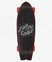 Santa Cruz Tangled Web 8.81" Shark Cruiser Skateboard Complete