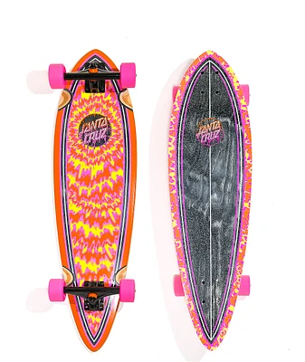Santa Cruz Toxic Dot 33" Pintail Longboard Complete