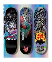 Santa Cruz x Godzilla Knox Firepit 8.5" Skateboard Deck