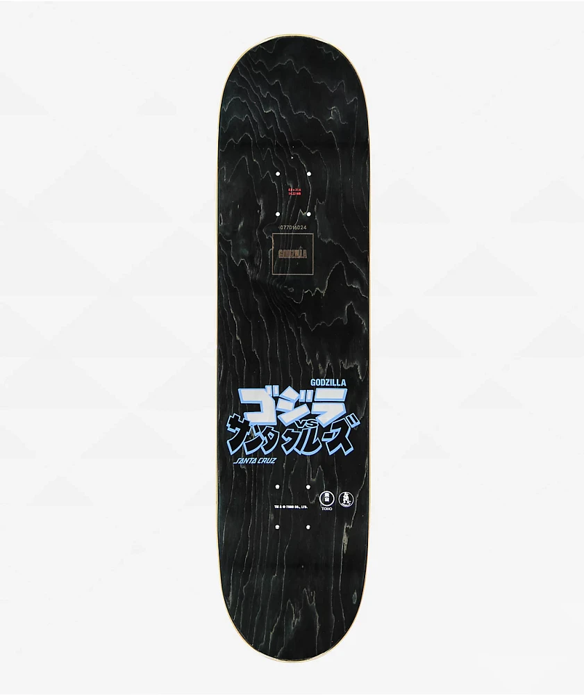 Santa Cruz x Godzilla Mecha Hand 8.0" Skateboard Deck
