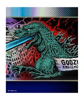 Santa Cruz x Godzilla O'Brien Reaper 8.25" Skateboard Deck