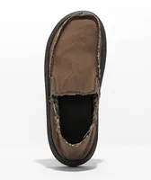 Sanuk Vagabond ST Hemp Brown Slip Ons