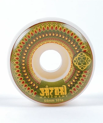 Satori Mandalic 54mm 101a Green Skateboard Wheels