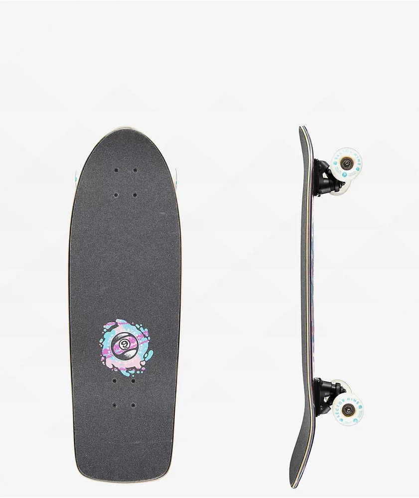 Sector 9 Fat Wave Fossil 30" Cruiser Skateboard Complete