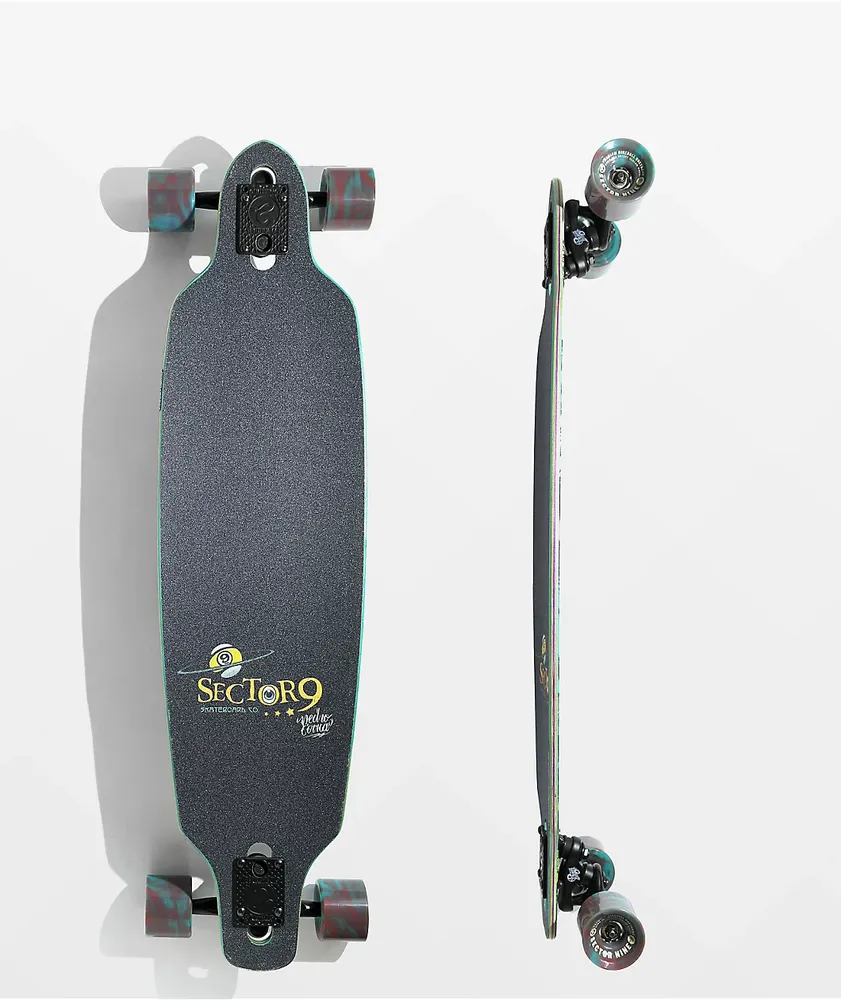 Sector 9 Fractal Battle 36" Drop Through Longboard Complete