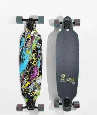 Sector 9 Fractal Battle 36" Drop Through Longboard Complete