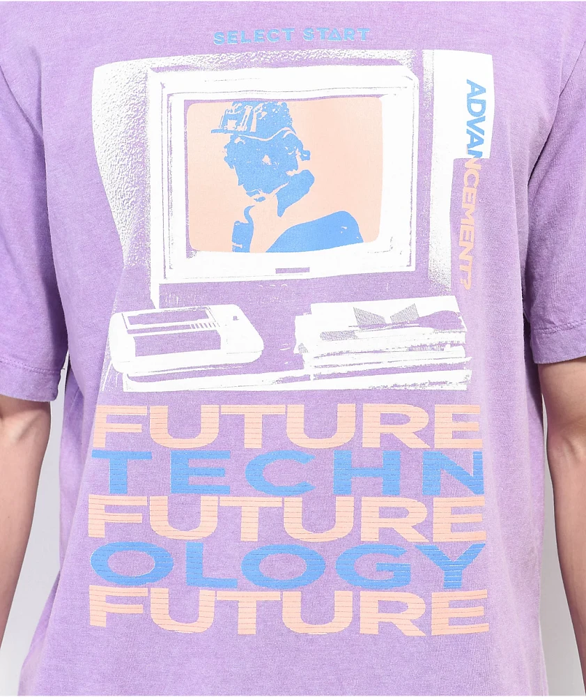 Select Start Future Technology Purple T-Shirt
