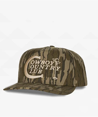 Sendero Cowboy Country Club Mossy Oak Bottomland Snapback Hat