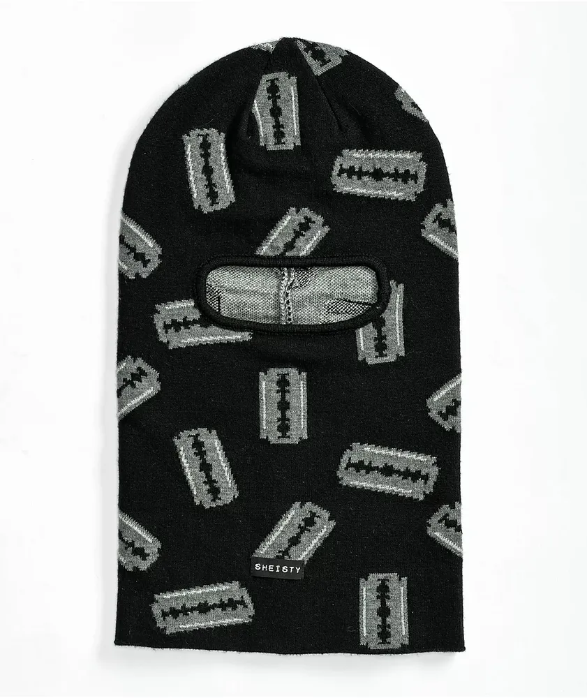 Sheisty Razor Black Balaclava