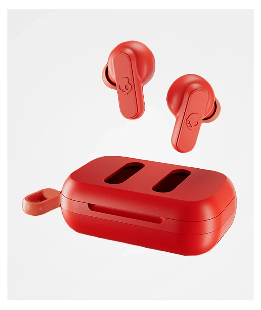 Skullcandy Dime True Wireless Red Earbuds