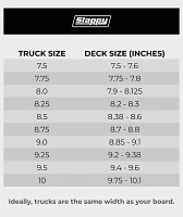 Slappy ST1 Inverted Hollow Light 8.0 Red Truck