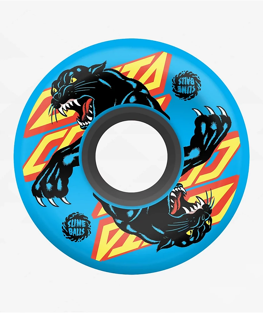 Slime Balls Natas Reissue 60mm 78a Blue Skateboard Wheels