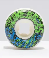 Slime Balls Vomit Mini II 54mm 99a White Skateboard Wheels
